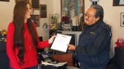 Reconocen a paramedico voluntario de la Cruz Roja Mexicana